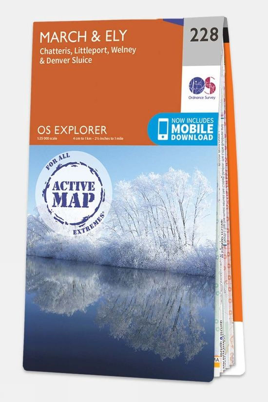 Active Explorer Map 228 March and Ely