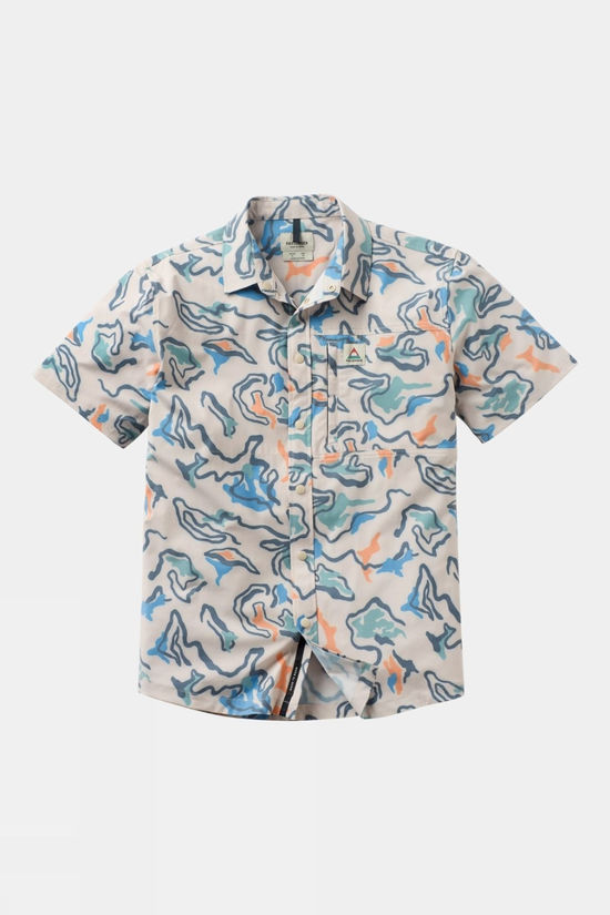Mens Traveller Short Sleeve Stretch Shirt