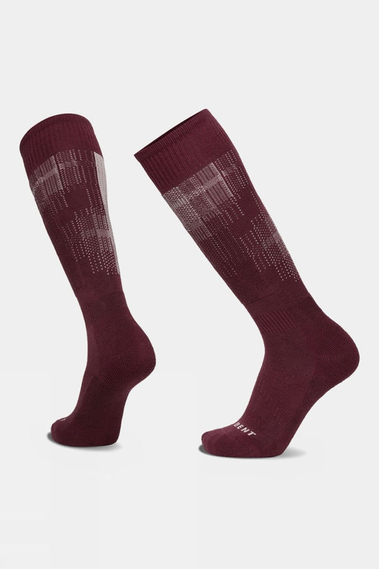 Womens Pixel Light Cushion Ski Socks
