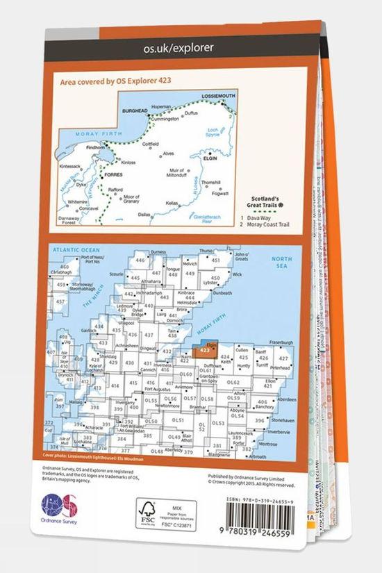 Explorer Map 423 Elgin Forres And Lossiemouth