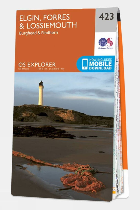 Explorer Map 423 Elgin Forres and Lossiemouth
